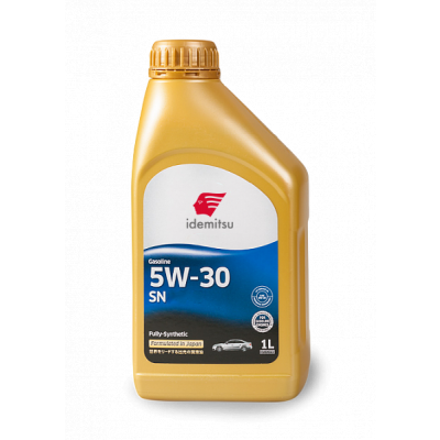 Масло моторное синтетическое 5W-30 SN/GF-5, Fully-Synthetic IDEMITSU, 1 литр